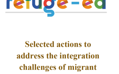 Selected actions to address the integration challenges of migrant children